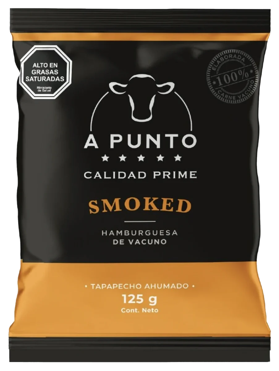 Envase Hamburguesa Smoked 125 g A Punto